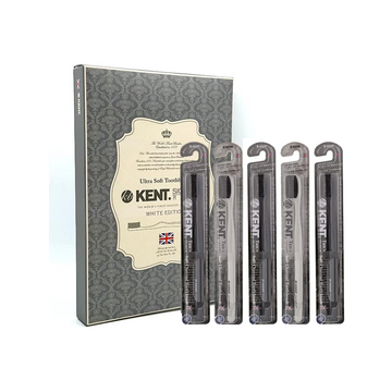 Kent Toothbrush Tan - Charcoal Teeth Whitener - Pack of 5 - TAANA | Top Hair & Beauty Brands