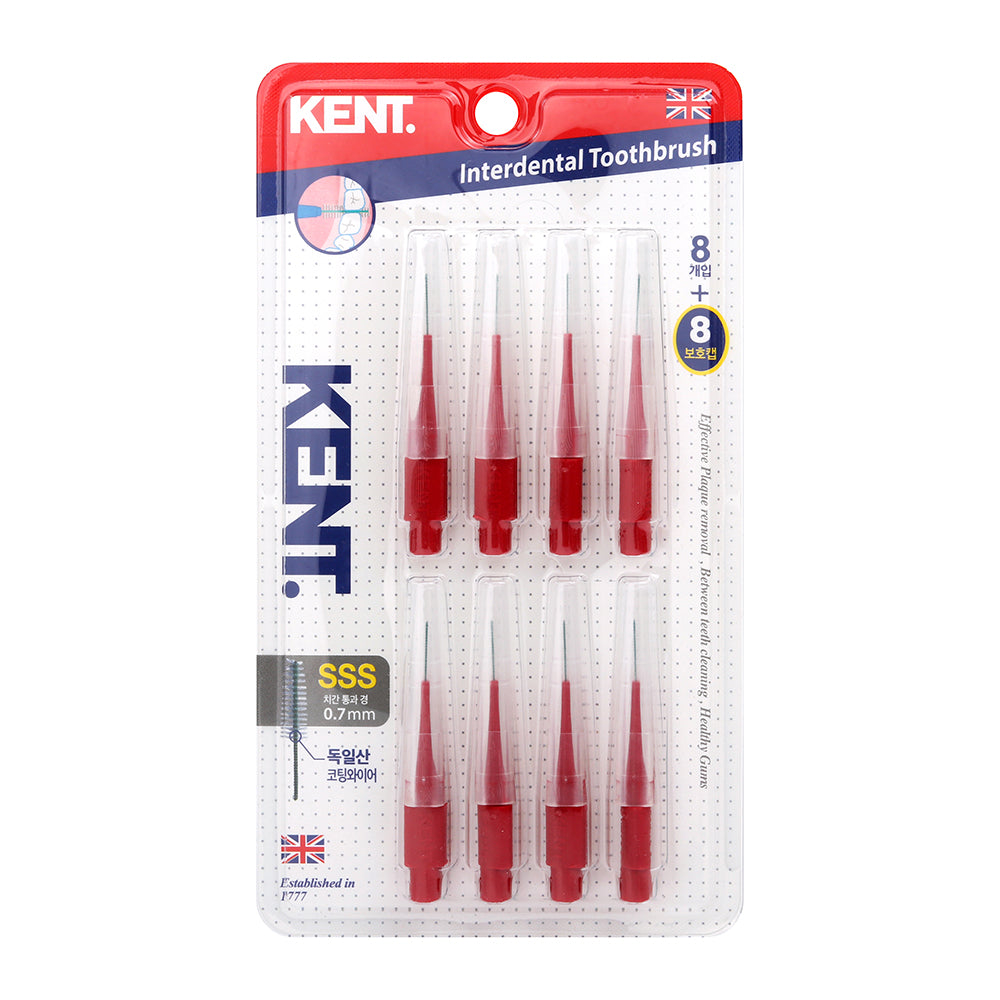 Kent Interndental Brush (Set of 8) - TAANA | Top Hair & Beauty Brands