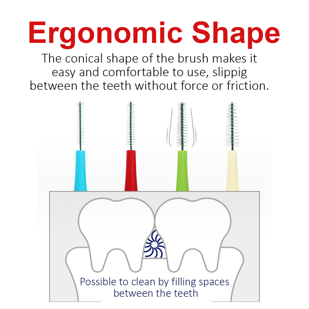 Kent Interndental Brush (Set of 8) - TAANA | Top Hair & Beauty Brands