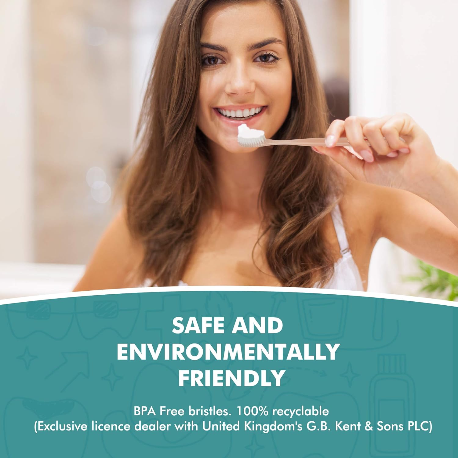 Kent Toothbrush Finest - Medium Head Extra Soft - TAANA | Top Hair & Beauty Brands