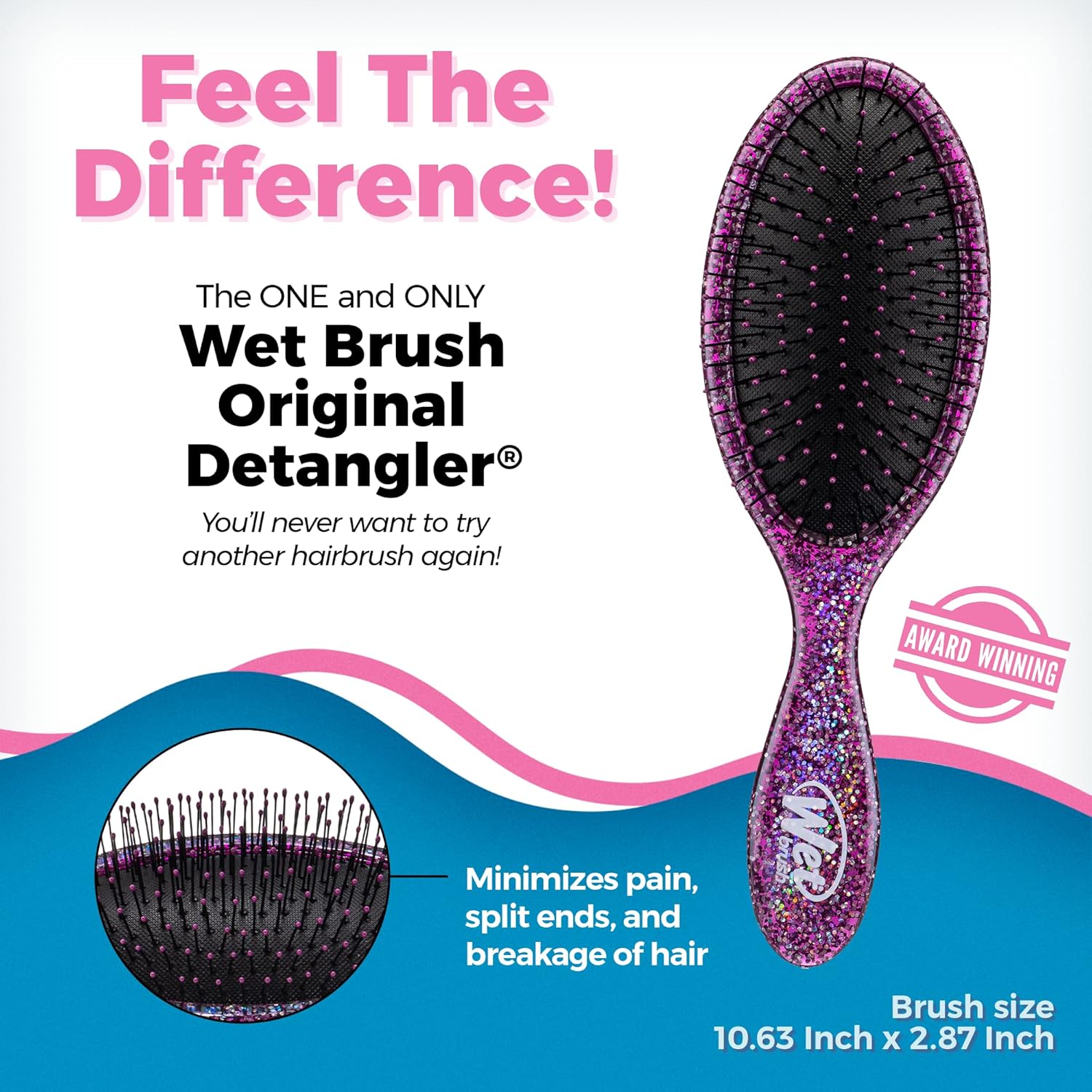 Wet Brush Original Detangler Awestruck - TAANA | Top Hair & Beauty Brands
