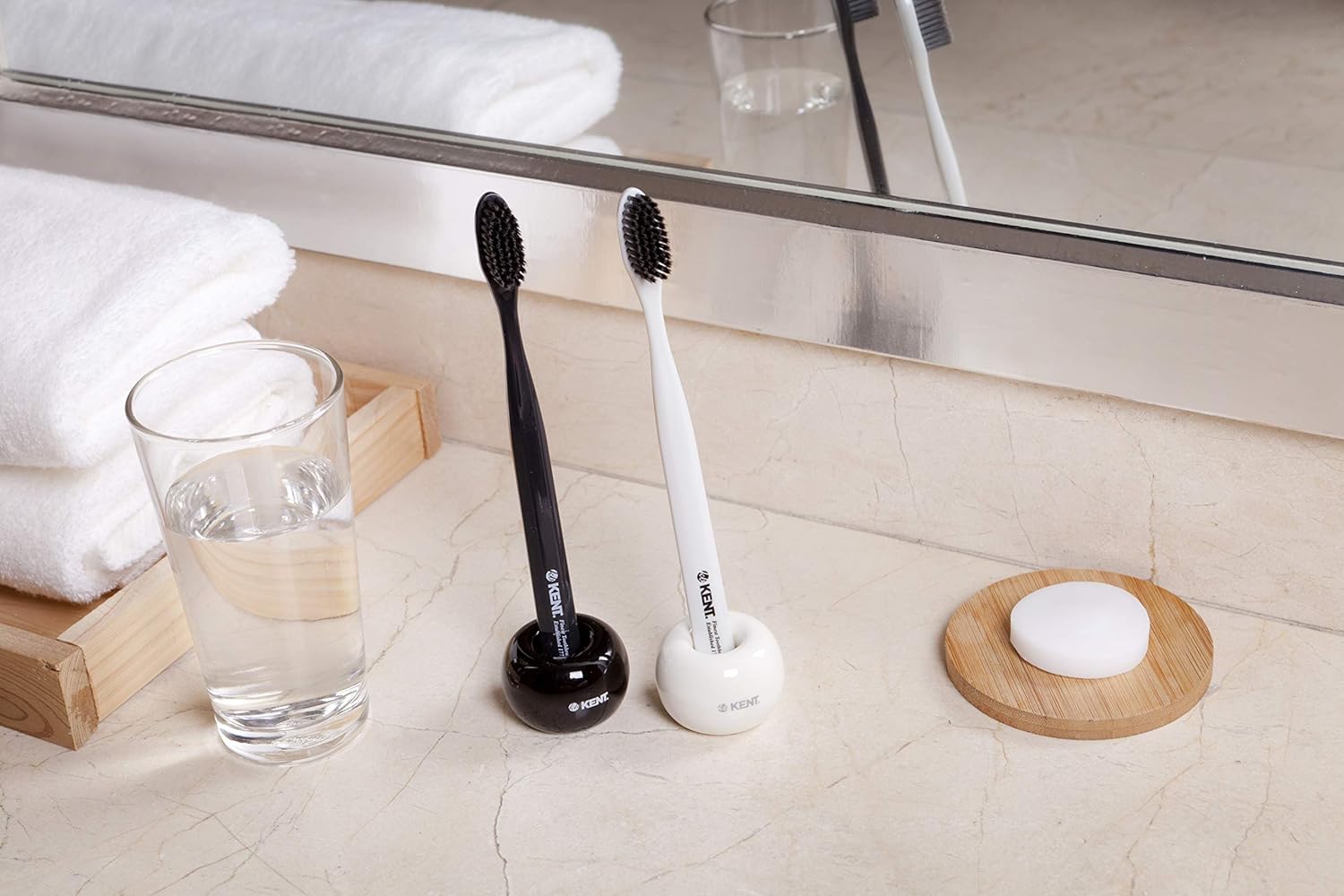 Kent Toothbrush Tan - Charcoal Teeth Whitener - TAANA | Top Hair & Beauty Brands