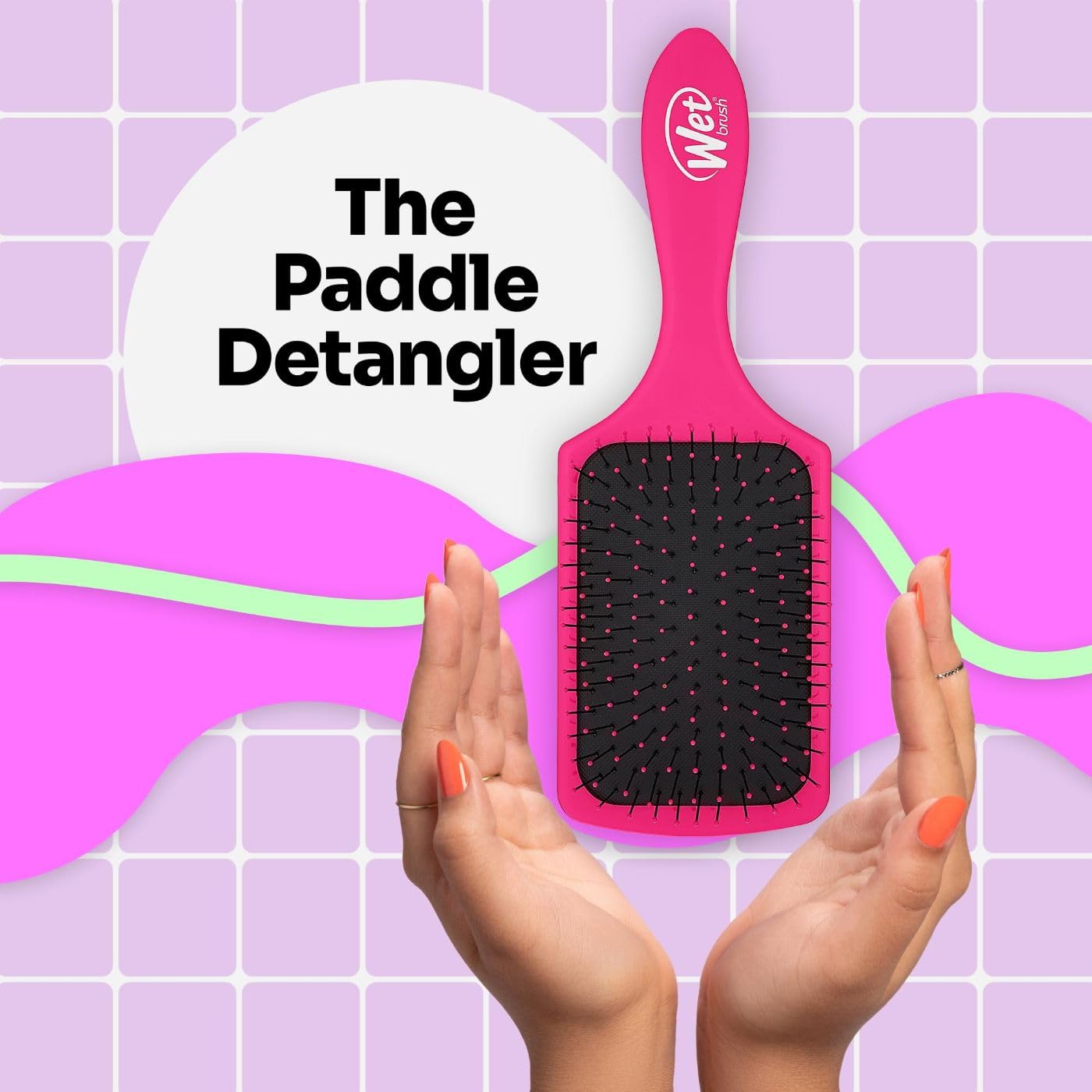 Wet Brush Paddle Detangler - TAANA | Top Hair & Beauty Brands
