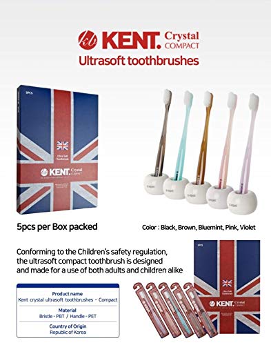 Kent Toothbrush Crystal - Small Head Deep Cleaner - TAANA | Top Hair & Beauty Brands
