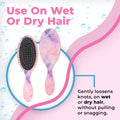 Wet Brush Original Detangler Colorwash - TAANA | Top Hair & Beauty Brands