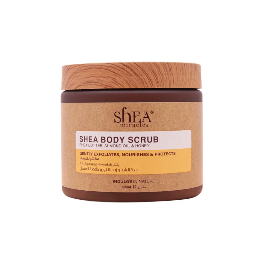 Shea Miracles | Shea Body Scrub 500ml – Original & Imported - TAANA | Top Hair & Beauty Brands