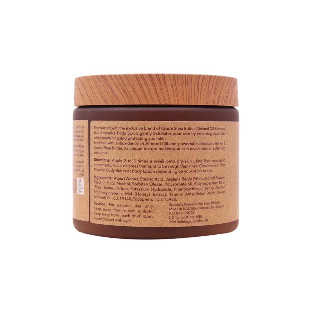 Shea Miracles | Shea Body Scrub 500ml – Original & Imported