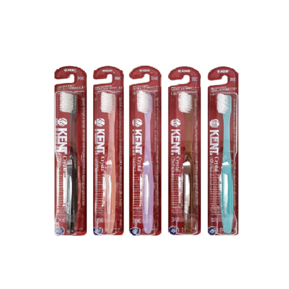 Kent Toothbrush Crystal - Small Head Deep Cleaner - Pack of 5 - TAANA | Top Hair & Beauty Brands