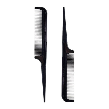 Denman D19 Tail Comb 195mm – Black – Original Imported