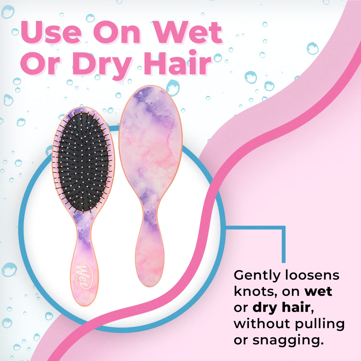 Wet Brush Original Detangler Colorwash - TAANA | Top Hair & Beauty Brands