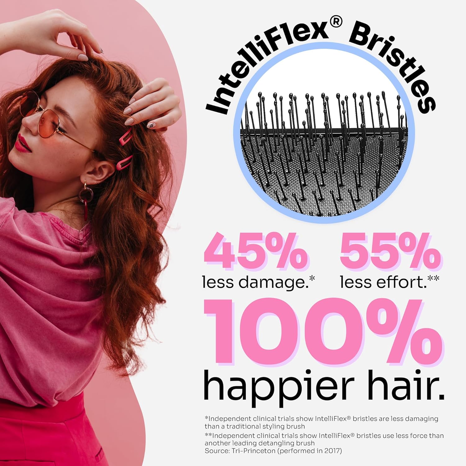 Wet Brush Paddle Detangler Feel Good - TAANA | Top Hair & Beauty Brands